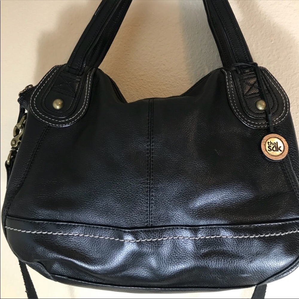 The Sak Black Leather Bag